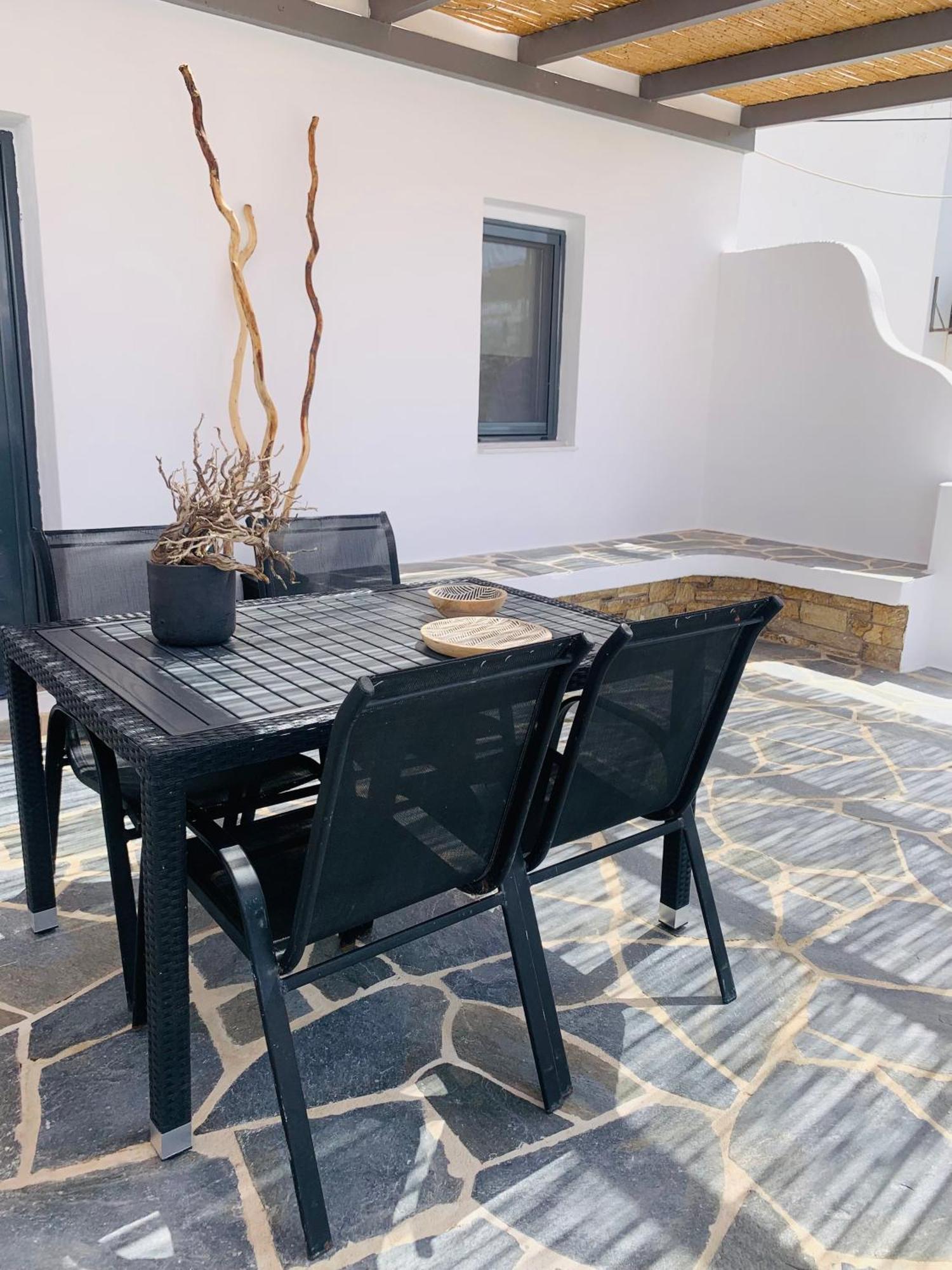 Villa Mazi Stin Io Chora de Ios Exterior foto