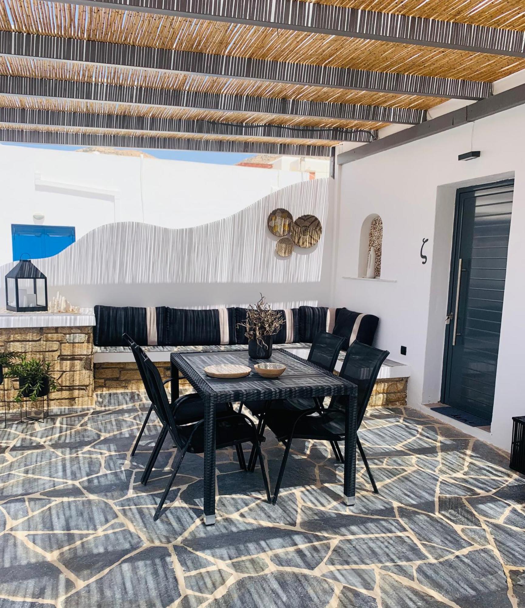 Villa Mazi Stin Io Chora de Ios Exterior foto